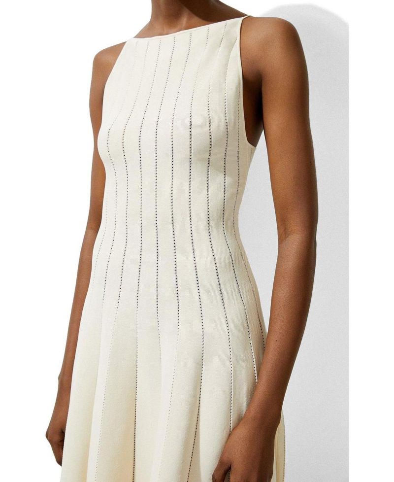 Women's Sheer Knit Mini Dress