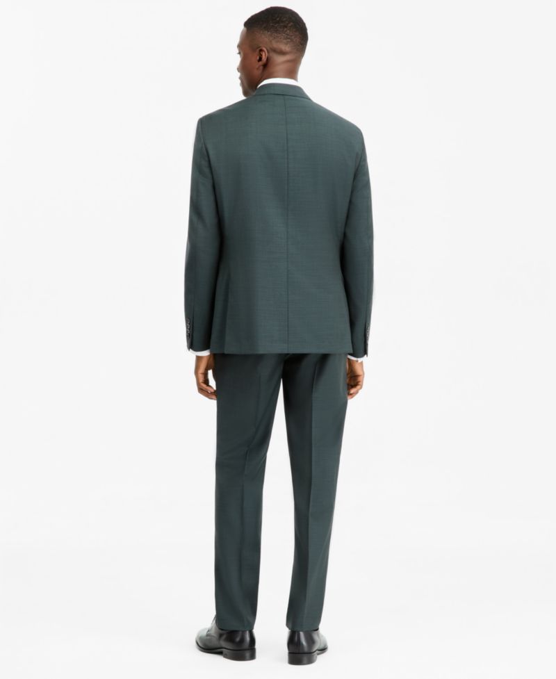 Men's Slim-Fit Wool-Blend Suit Separates