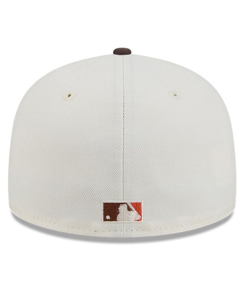 Men's Natural/Brown Los Angeles Dodgers Pumpkin Spice 59FIFTY Fitted Hat