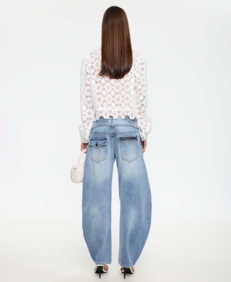 Women's Dynasty Low-Rise Barrel Jeans