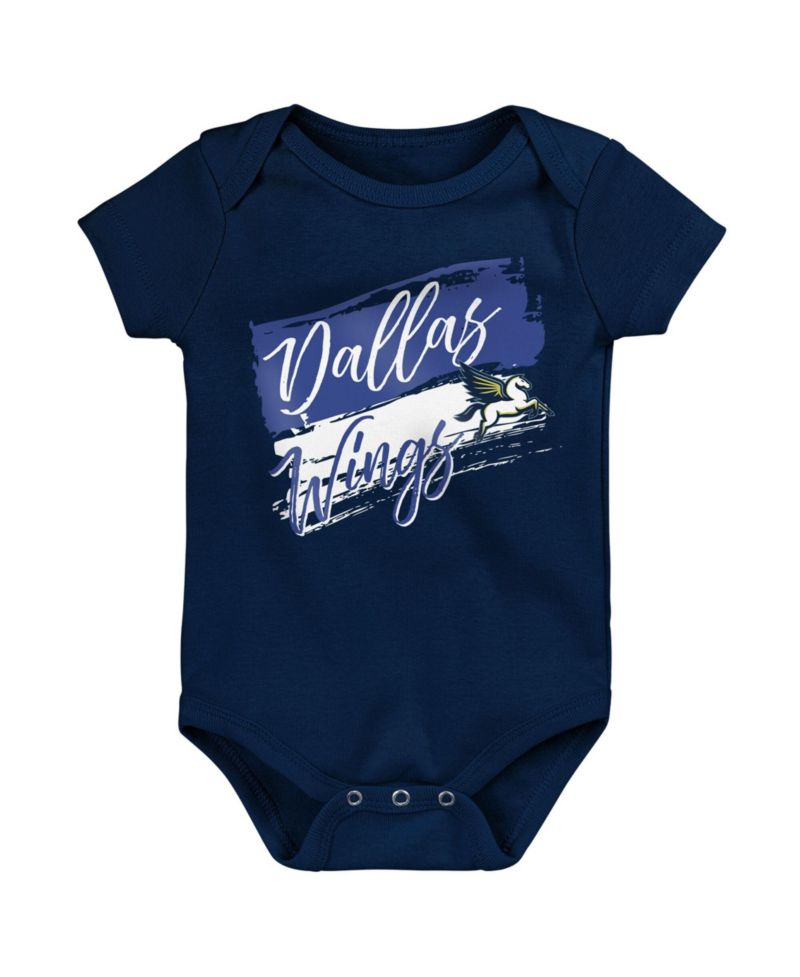 Baby Boys and Girls 3-Piece Dallas Wings Destiny Creeper Set