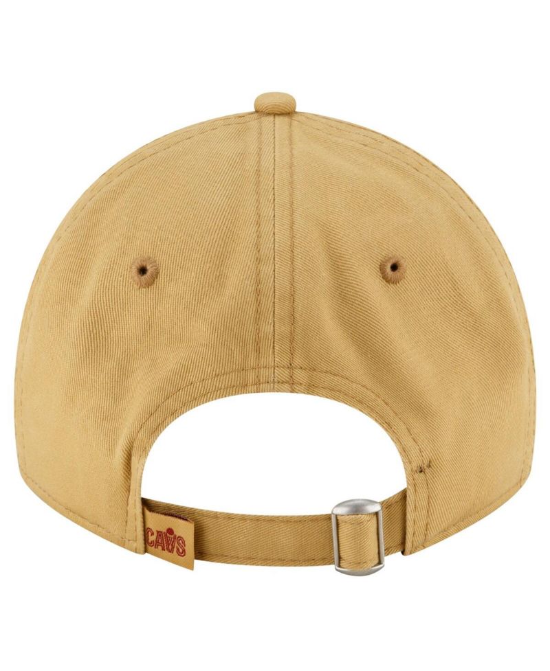 Men's Tan Cleveland Cavaliers Team 2.0 9TWENTY Adjustable Hat