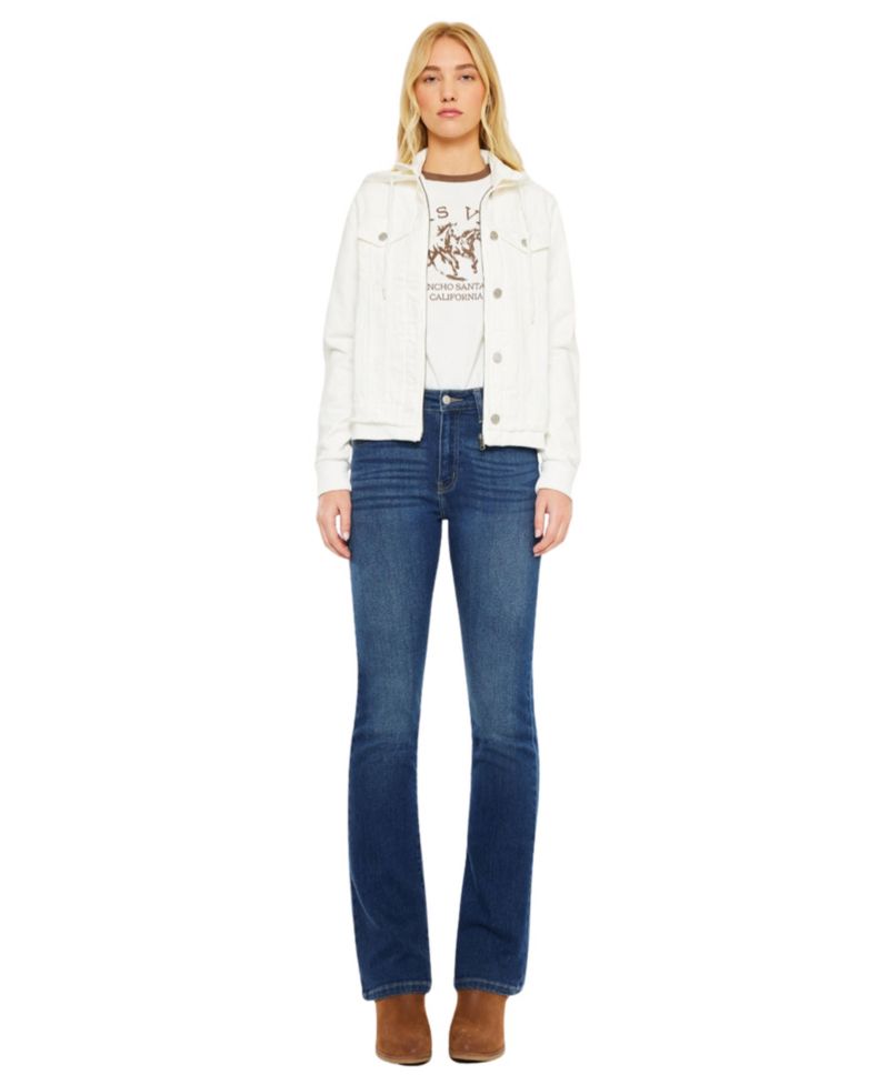 Women's Eleni Hooded Denim Jacket