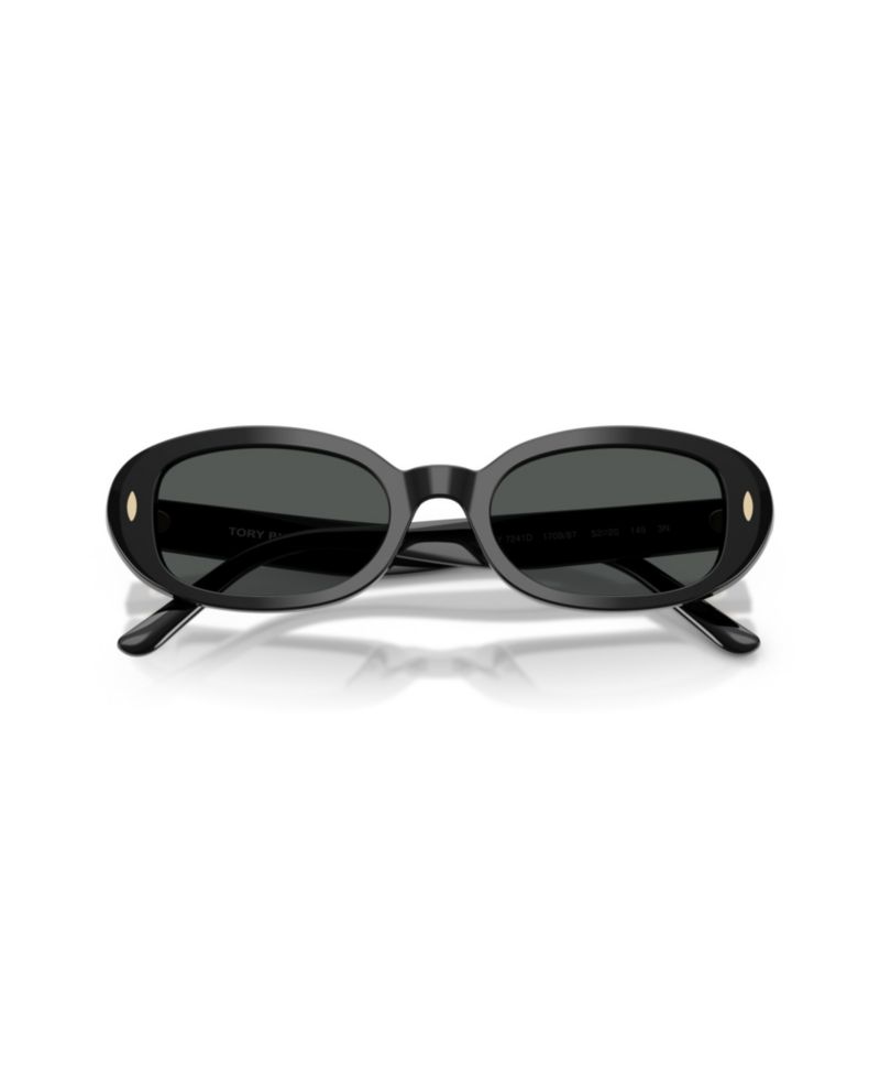 Women's Miller Oval Low-Bridge Sunglasses TY7241D