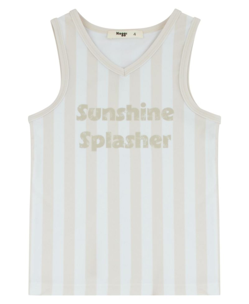 Toddler Boys' 2T-5T Sleeveless V-Neck Sunshine Splasher Rash Guard