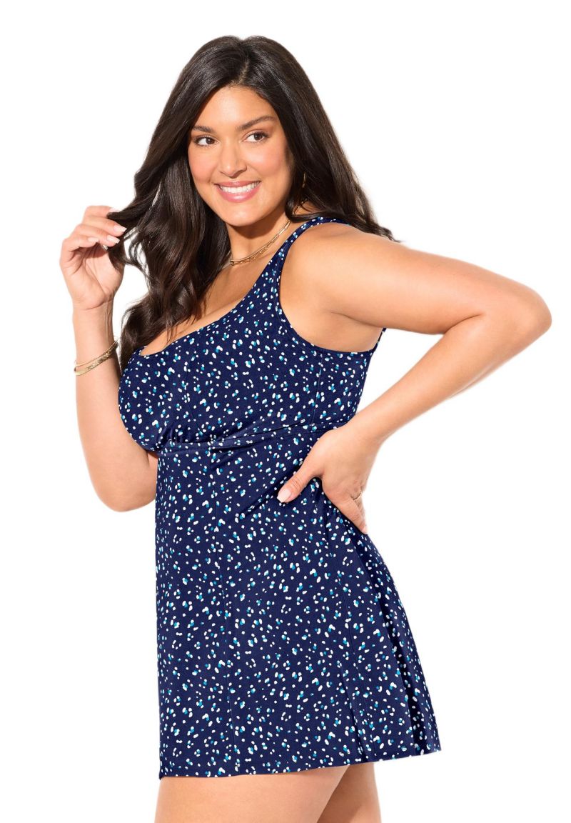 Women's Squareneck Swimdress