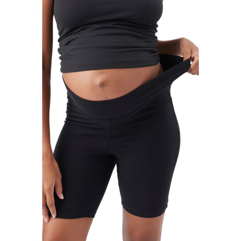 Maternity Ripe Organic Cotton Bike Shorts