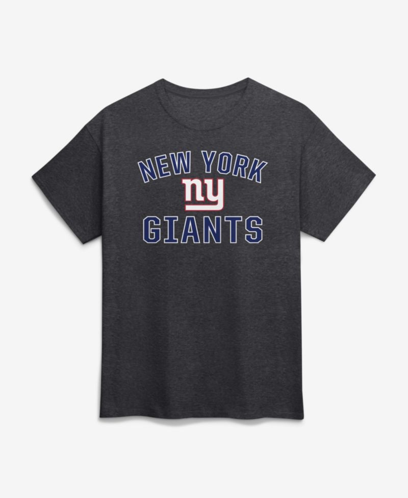 Men's Charcoal New York Giants Cotton Victory Arch T-Shirt