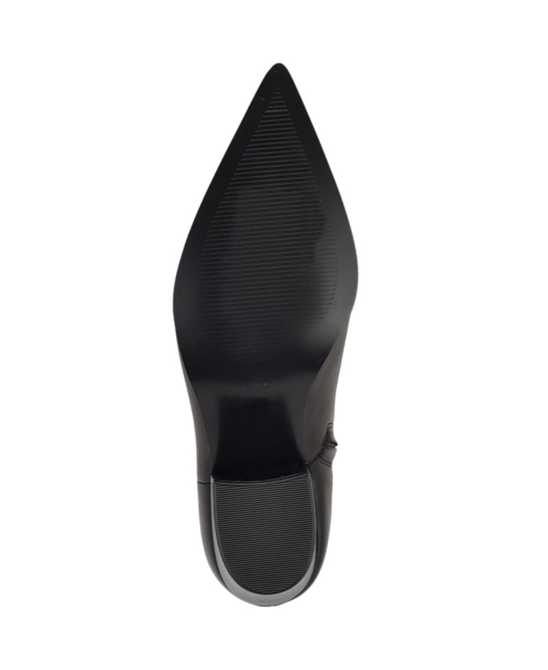 Women's Savie Leather Block Heel Booties