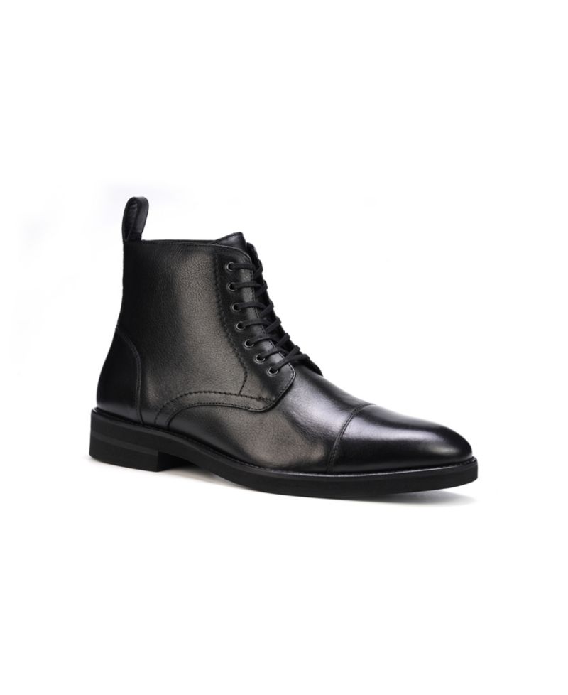 Men's James Lace-up Casual Leather Dress Boots