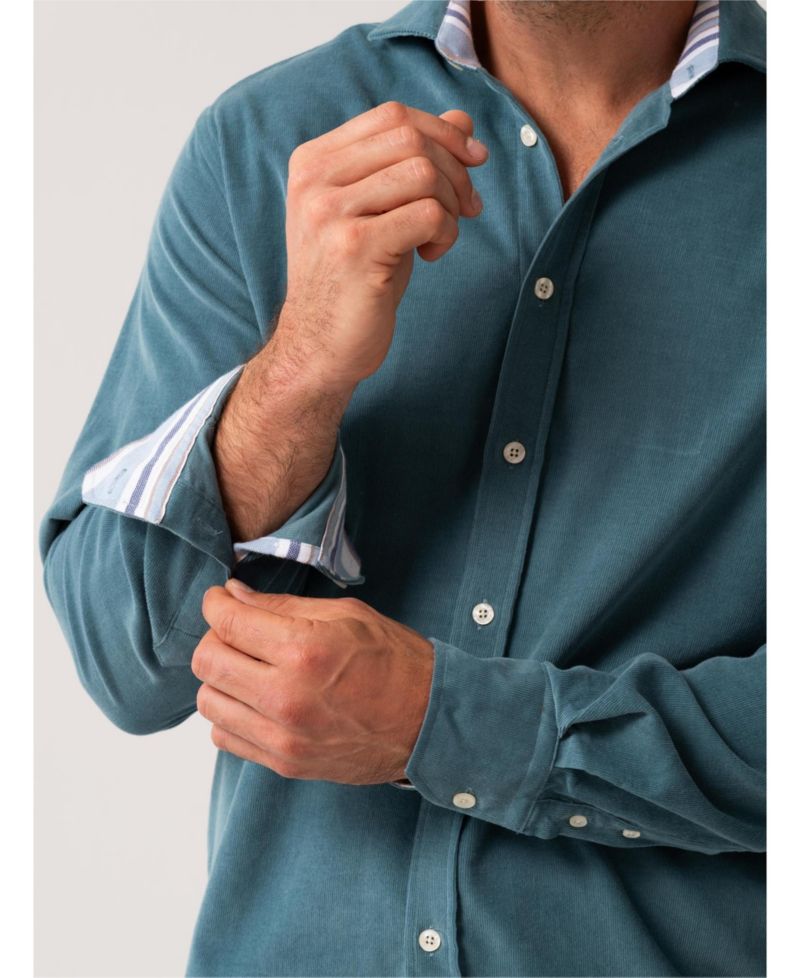 Men's Corduroy Long Sleeve Shirt