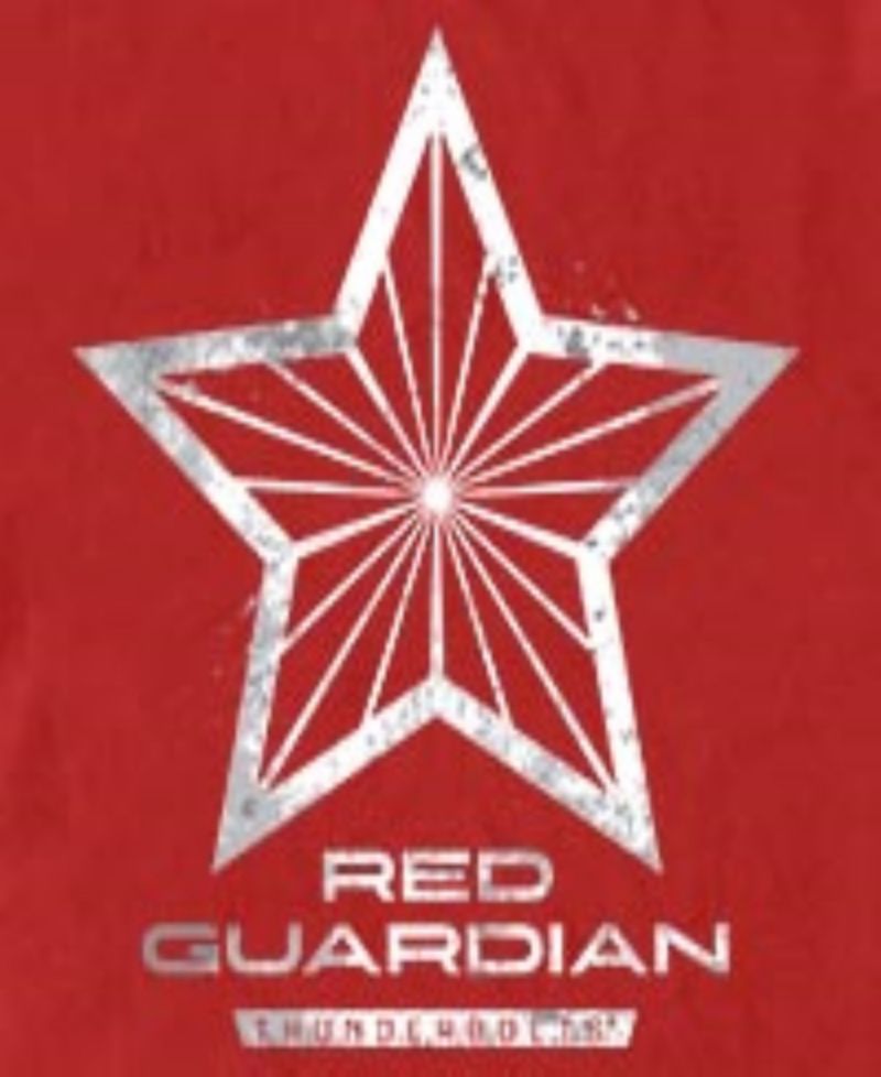 Men's Red Guardian Logo Short Sleeve T-Shirt