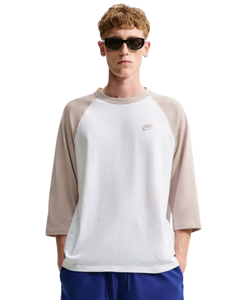 Men's Crewneck Raglan-Sleeve T-Shirt