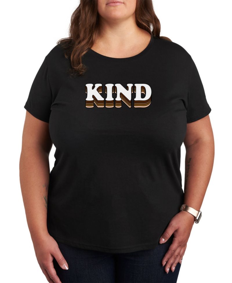 Trendy Plus Size KIND Graphic Short Sleeve T-shirt