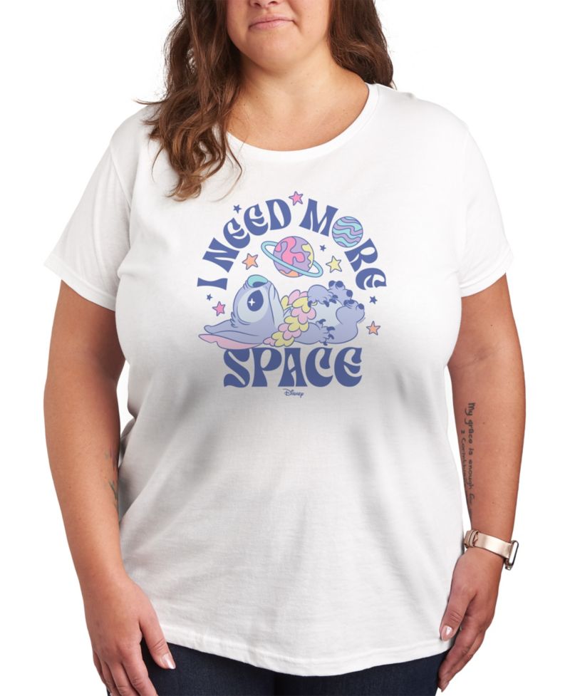 Plus Size Lilo Stitch Need More Space Graphic T-Shirt