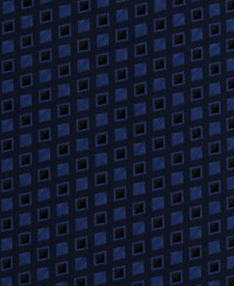 Men's Geometric Silk Slim Tie