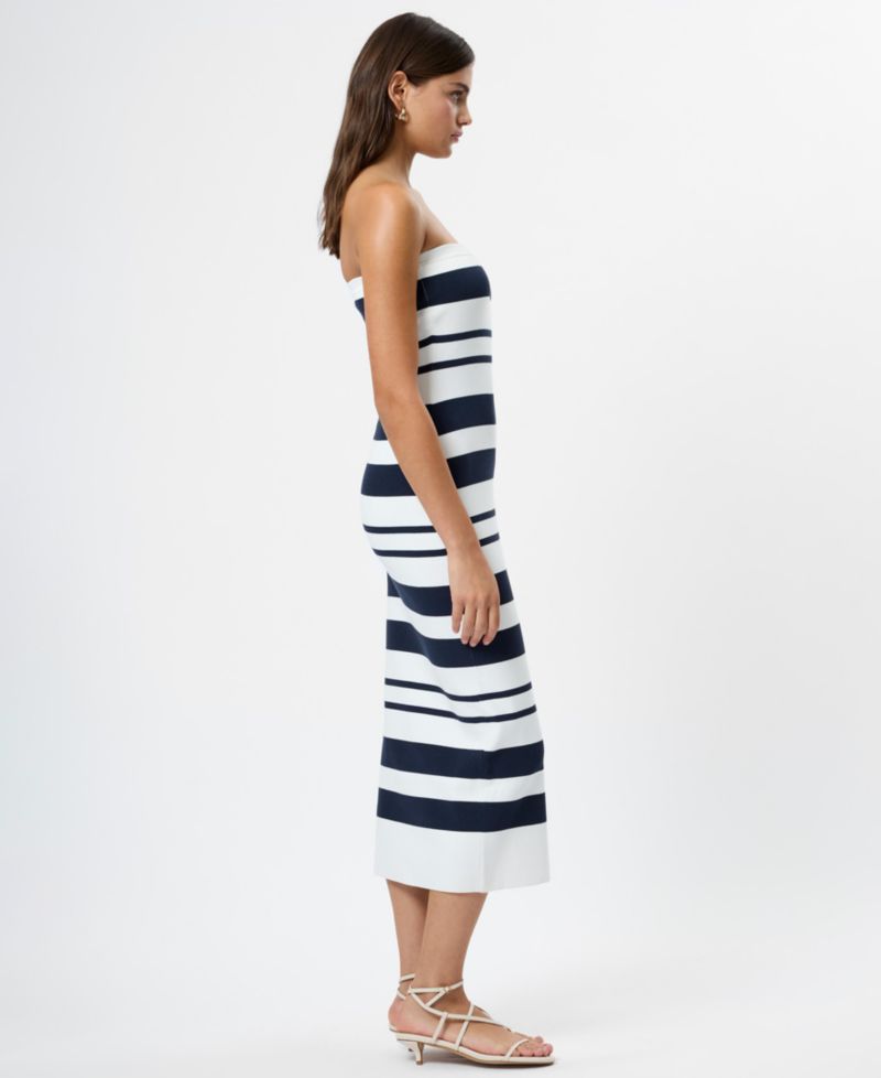 Women's Strapless Pull-On Bodycon Dress