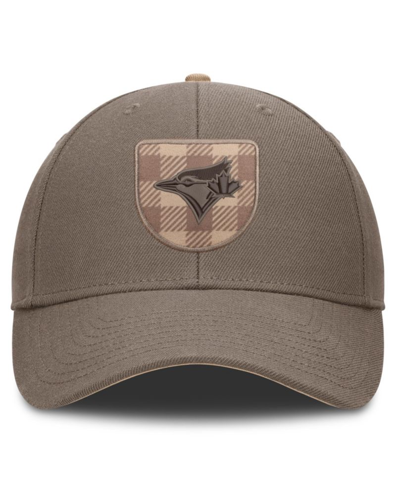 Men's Brown Toronto Blue Jays Statement Rise Adjustable Hat