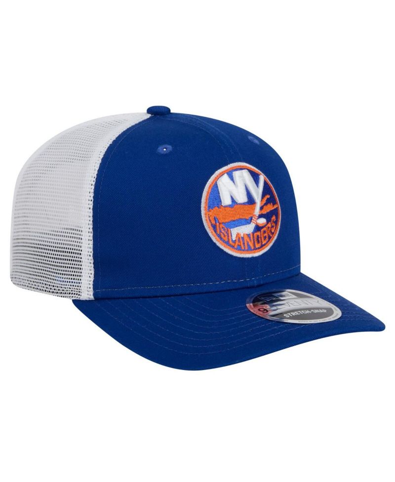 Men's Royal/White New York Islanders Core Trucker 9SEVENTY Stretch-Snap Hat