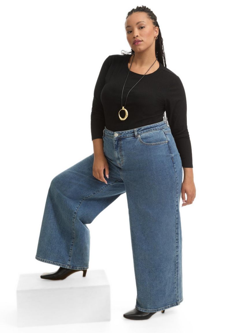 Women's June and Vie Curvie-Fit High-Rise Jeans