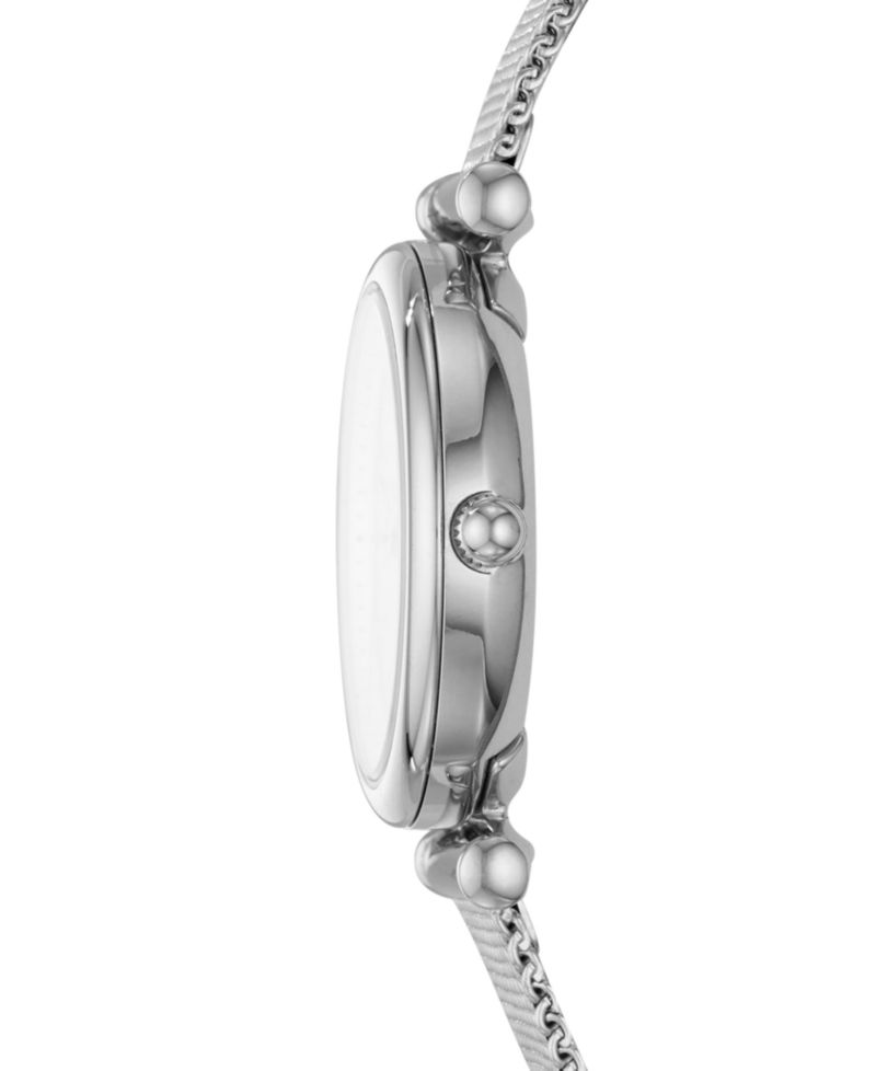 Women's Mini Carlie Stainless Steel Mesh Bracelet Watch 28mm