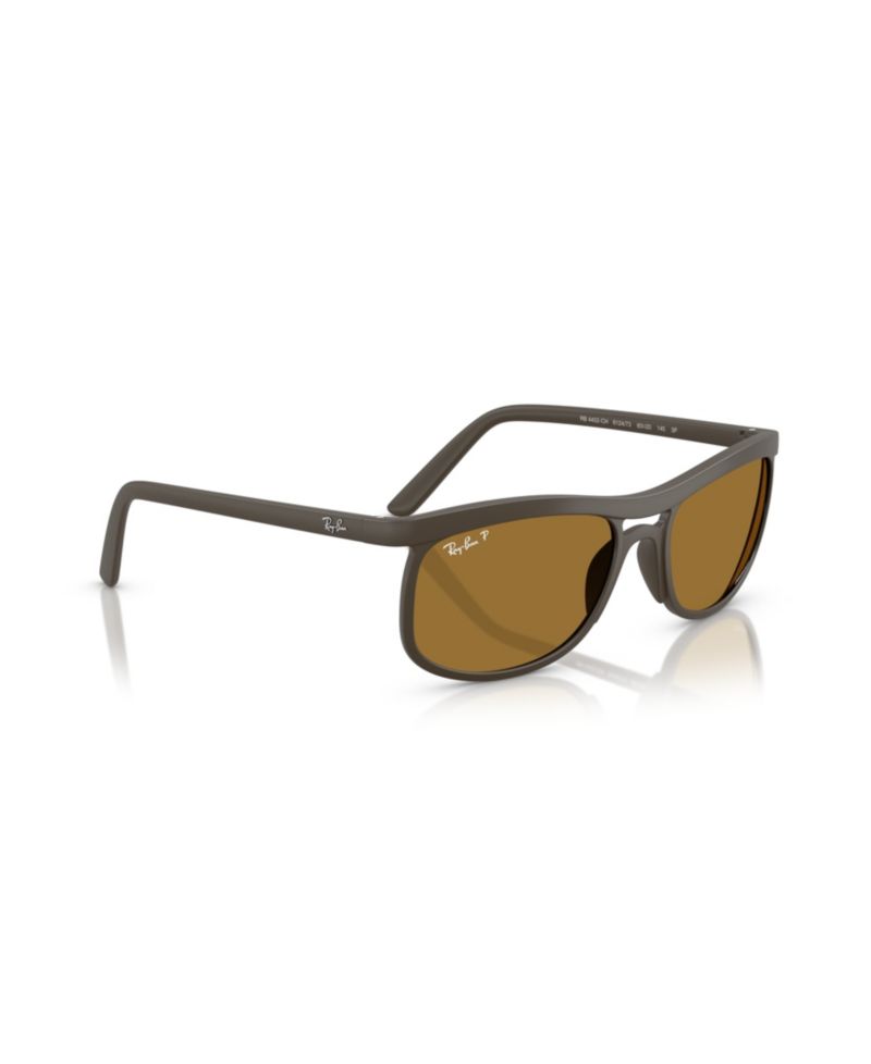 Unisex Polarized Lenses Lite Force Square Sunglasses, RB4452 RB4452CH