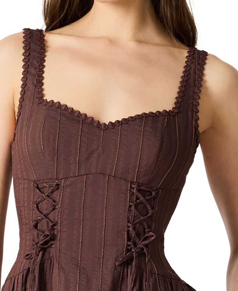 Corseted Sundress with Sweetheart Neckline