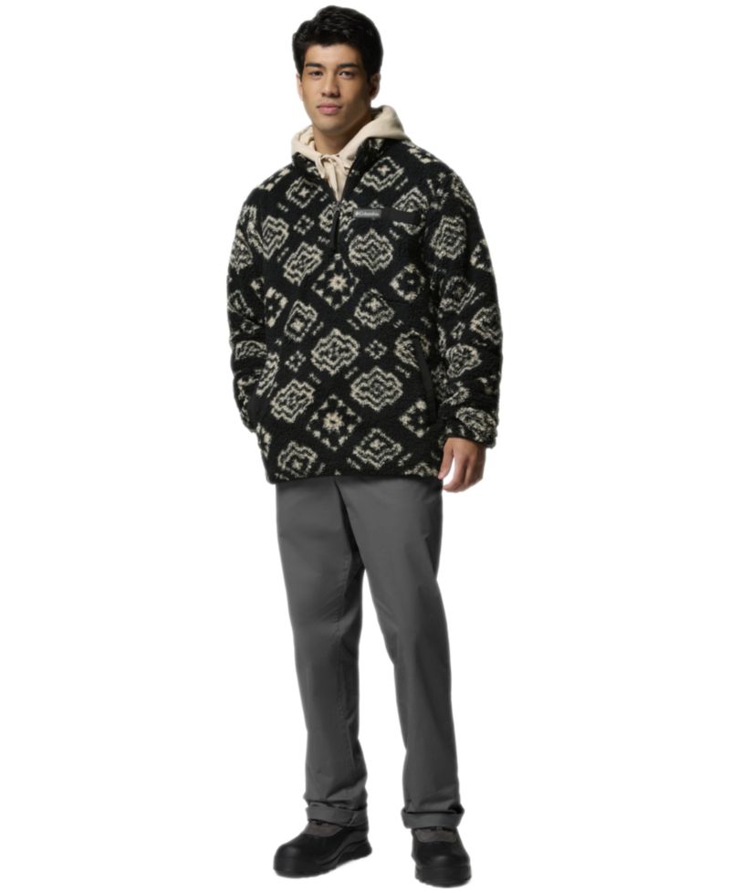 Men's Rugged Ridge High Pile Half Zip Jacket