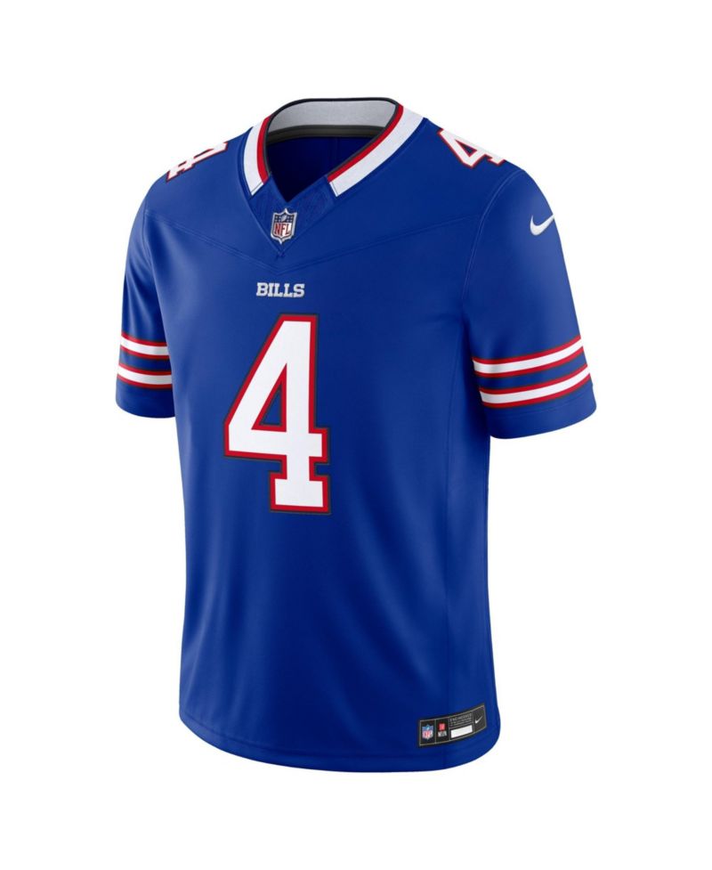 Men's James Cook III Royal Buffalo Bills Vapor F.U.S.E. Stitched Limited Jersey