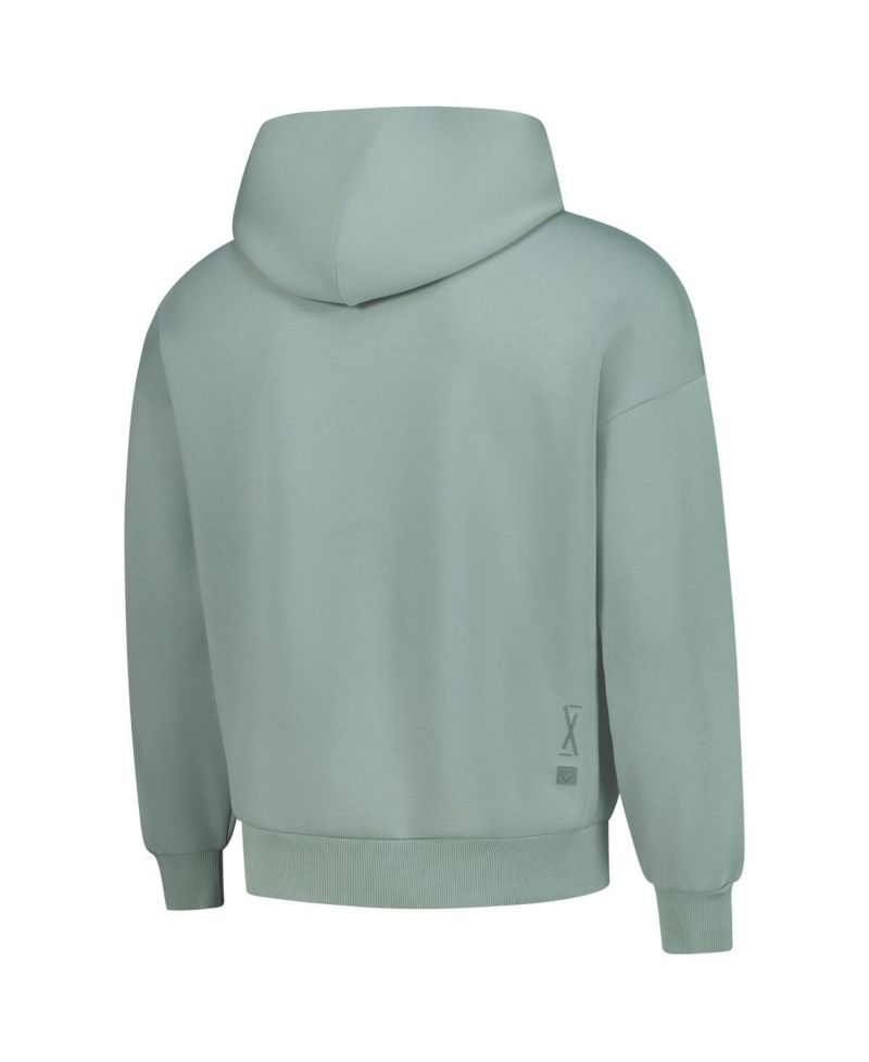 Men's and Women's Green USMNT Luxe Signature Tri-Blend Pullover Hood