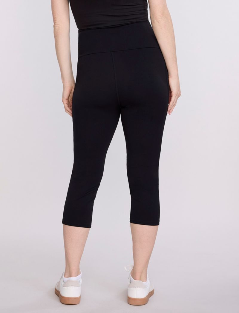 Women's Over the Belly Active Capri Legging - Motherhood