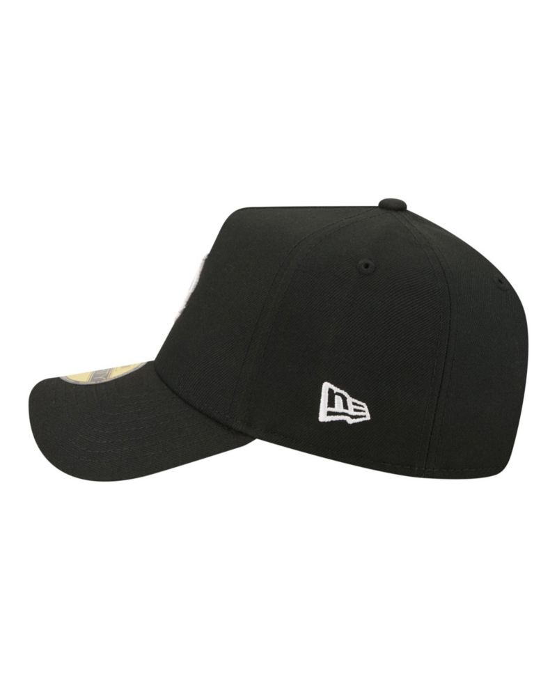Men's Black New York Mets A-Frame 59FORTY Fitted Hat