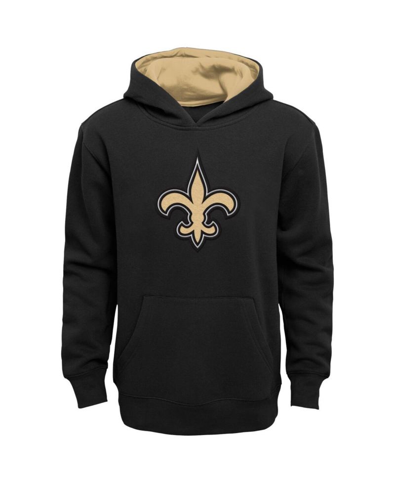 Preschool Black New Orleans Saints Prime Pullover Hoodie