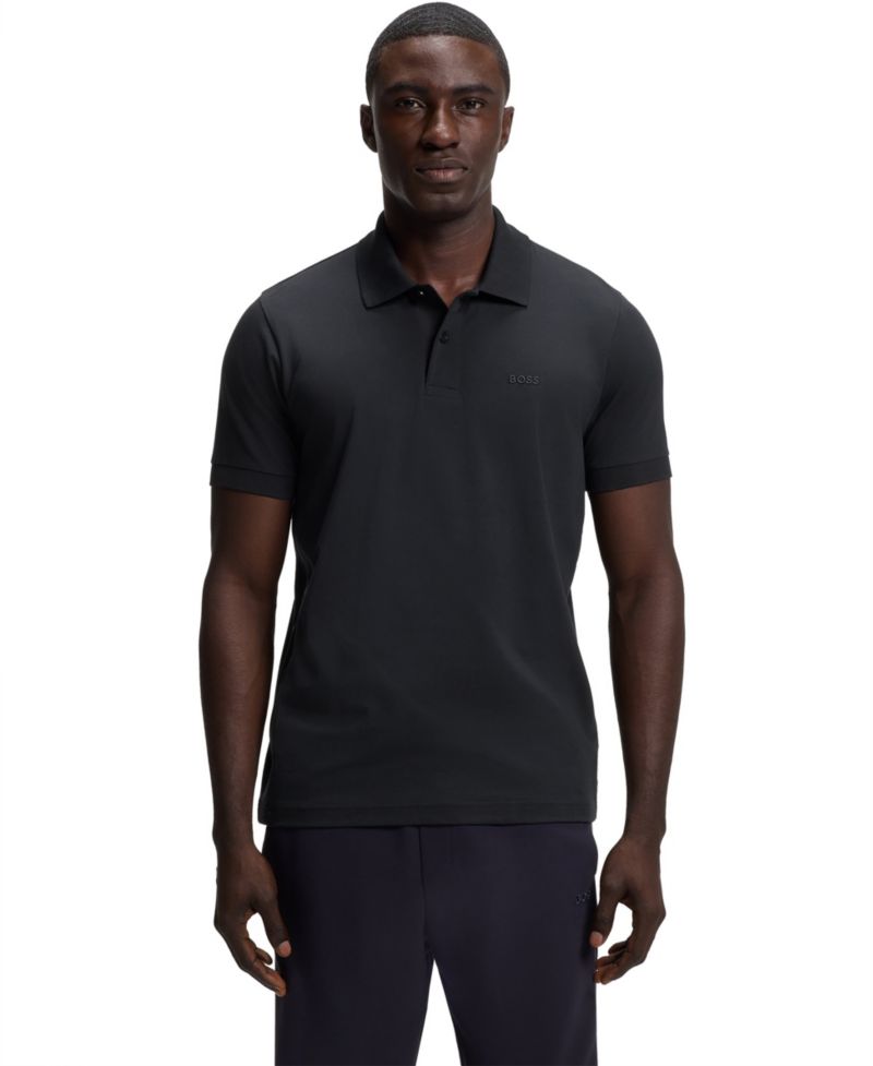 Men's Regular-Fit Embroidered Logo Polo Shirt