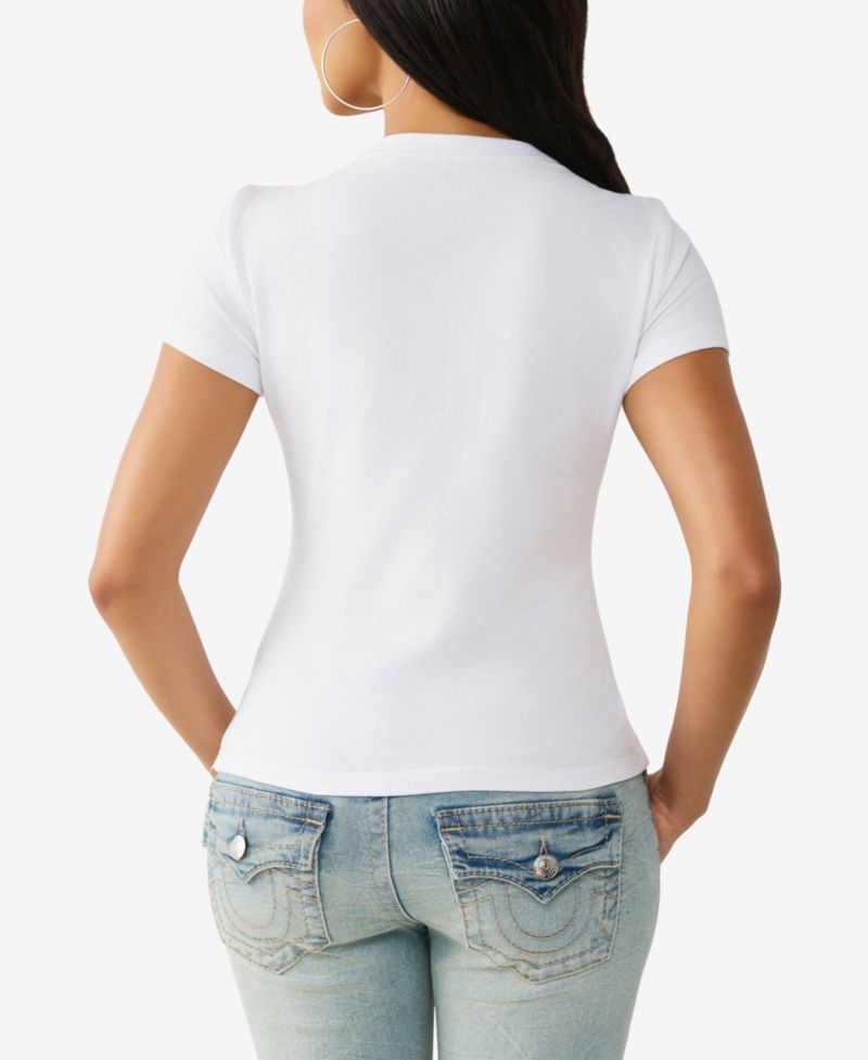 Women's Crystal Classic Crew Neck T-Shirt
