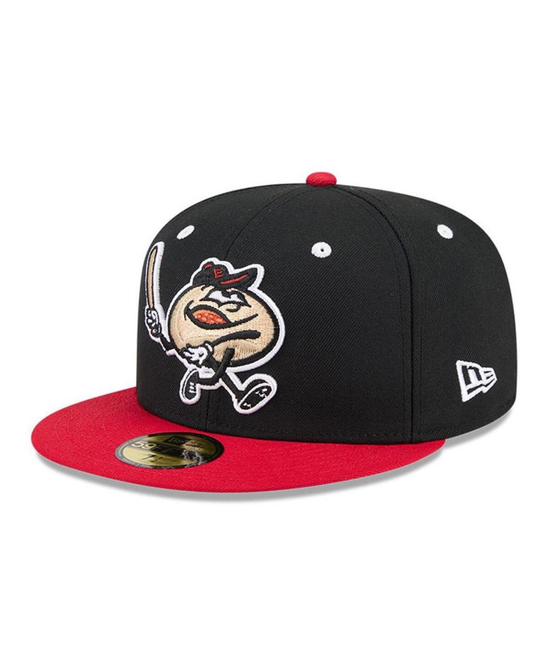 Men's Black Erie SeaWolves Theme Nights 59FIFTY Fitted Hat
