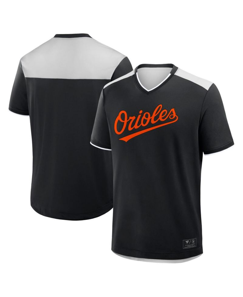 Men's Black Baltimore Orioles Walk Off V-Neck T-Shirt