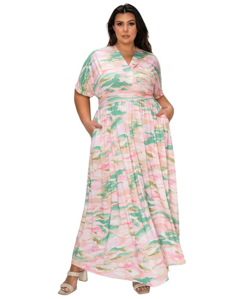 Women's Plus Size Reverie Empire Waist Dress