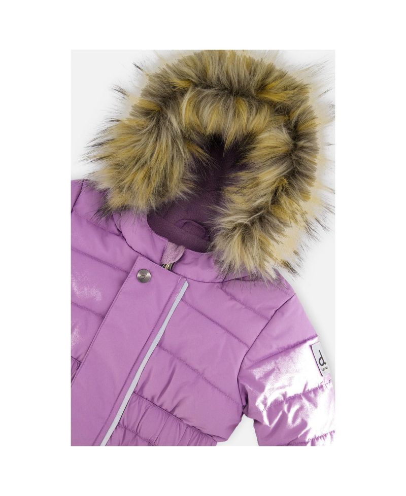 Baby Girls 6M TO 24M Original One Piece Puffy Snowsuit with Removable Mittens and Boots