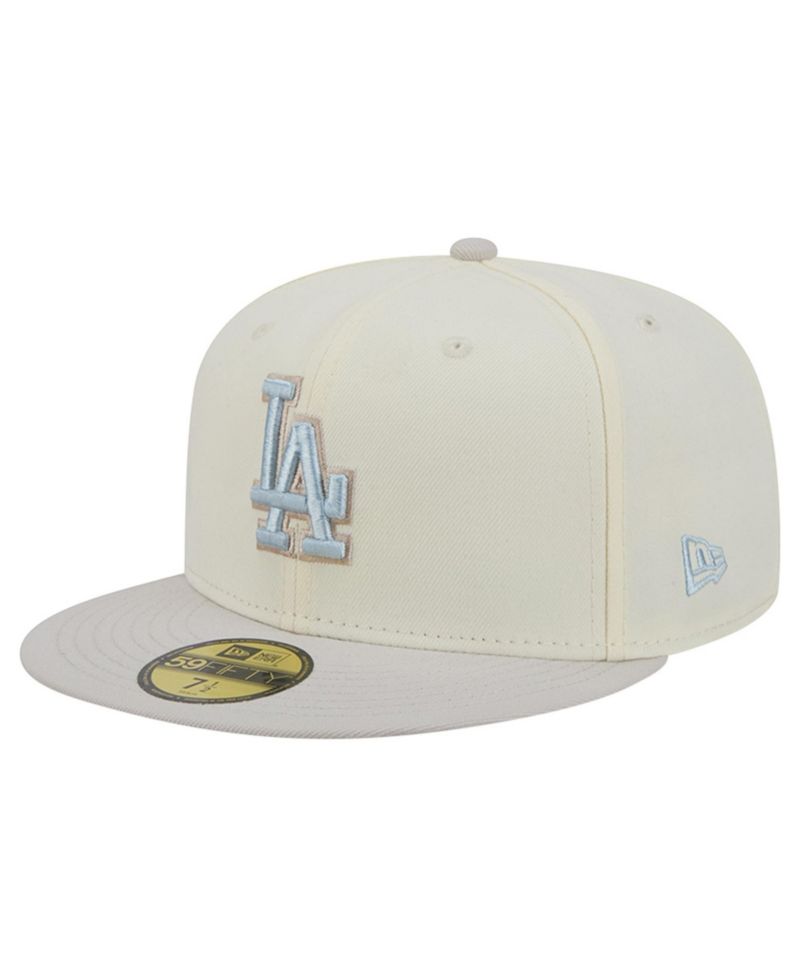 Men's Natural Los Angeles Dodgers Crisp Equinox World Series 59FIFTY Fitted Hat