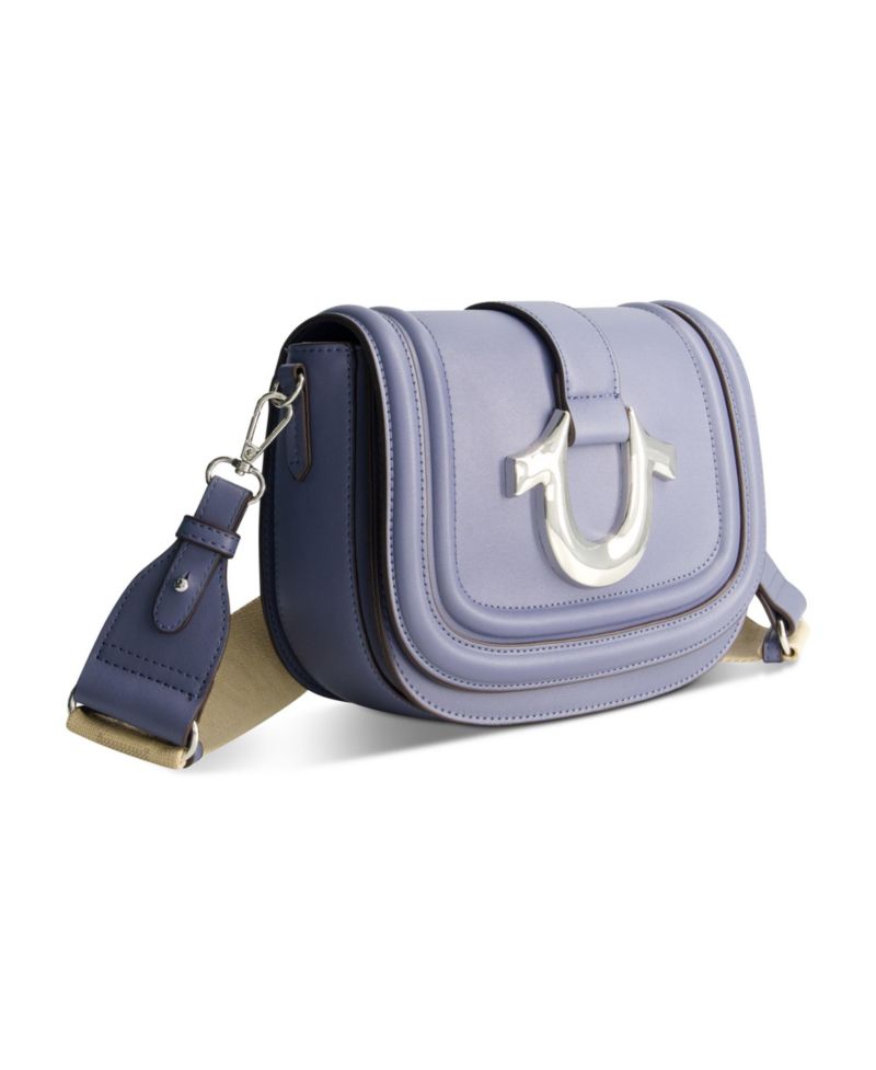 Saddle Bag with Gold Hardware