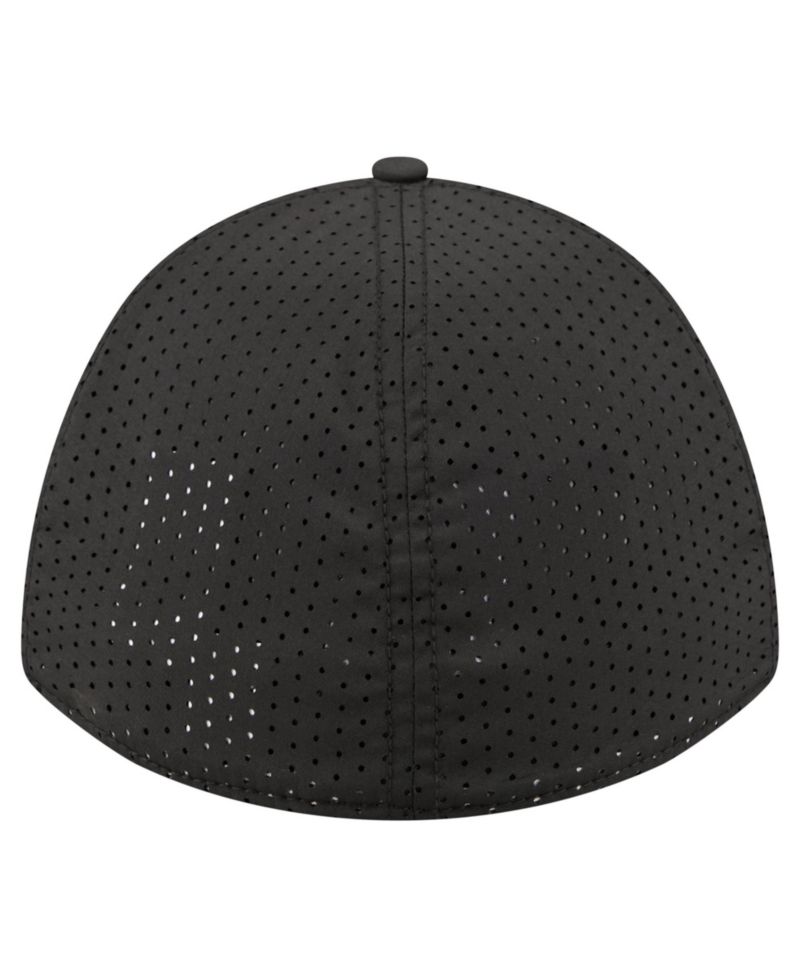 Men's Black Army Black Knights 39THIRTY M-Crown Stretch Hat