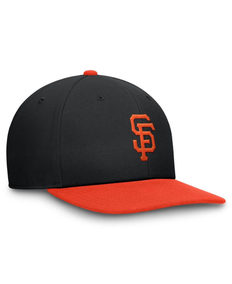Men's Black/Orange San Francisco Giants Pro Dri-FIT snapback Hat