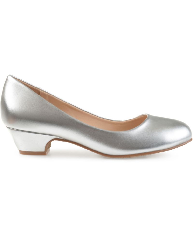 Women's Saar Round Toe Kitten Heel Pumps