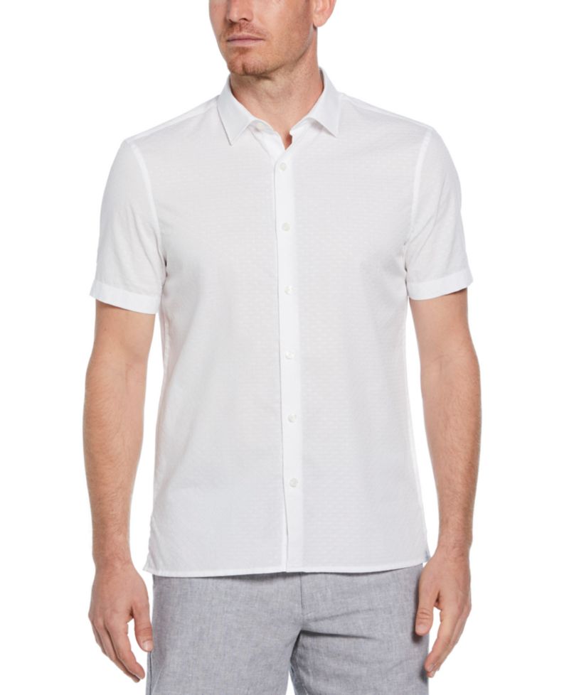 Men's Dobby-Weave Shirt