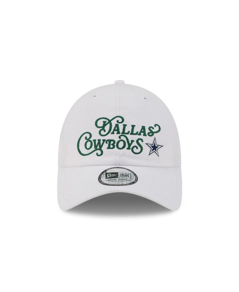 Men's White Dallas Cowboys Golf Course Casual Classic Adjustable Hat