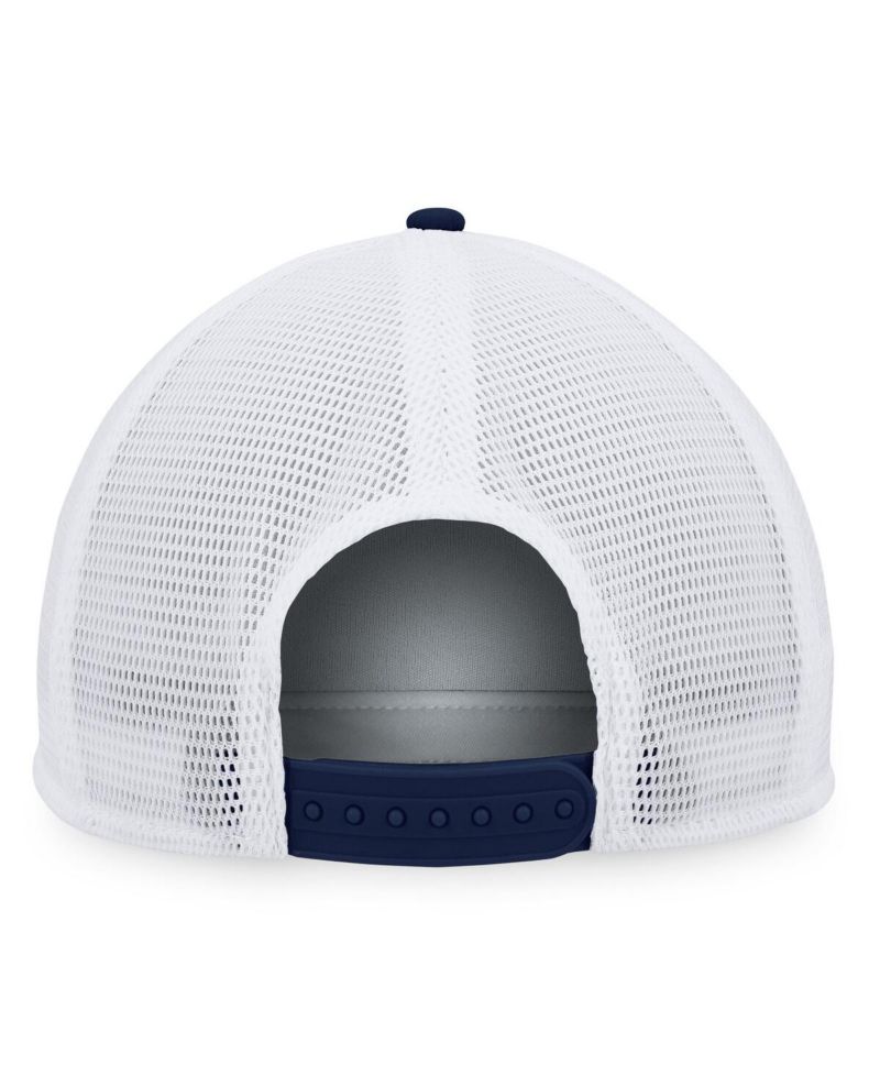 Men's Navy, White Houston Astros Foam Trucker Snapback Hat