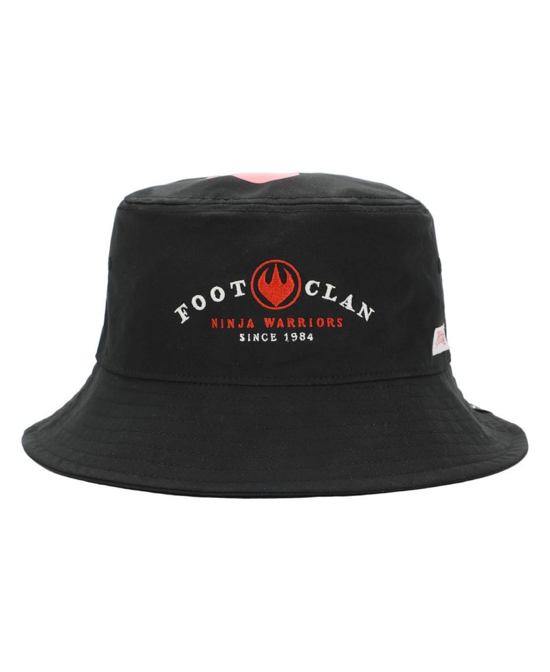 Men's Foot Clan Black Bucket Hat