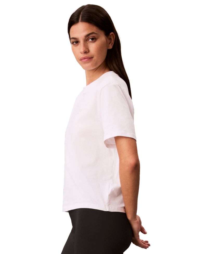 Women's Double Logo High Hip T-Shirt