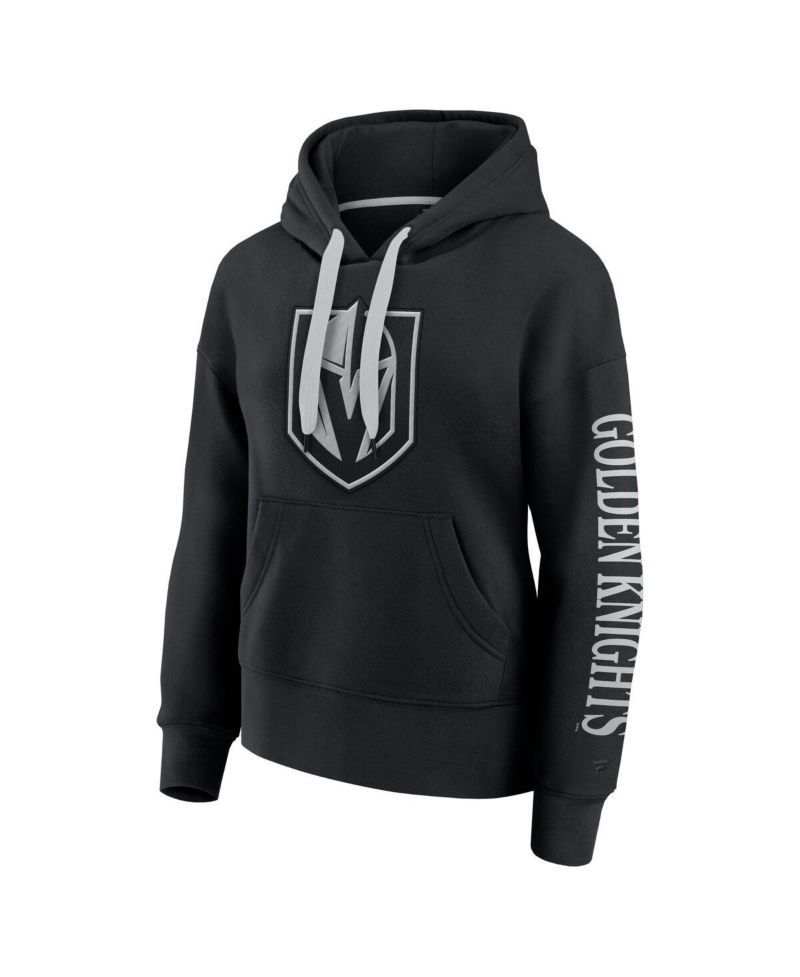 Women's Black Vegas Golden Knights Elements Next Pullover Hoodie